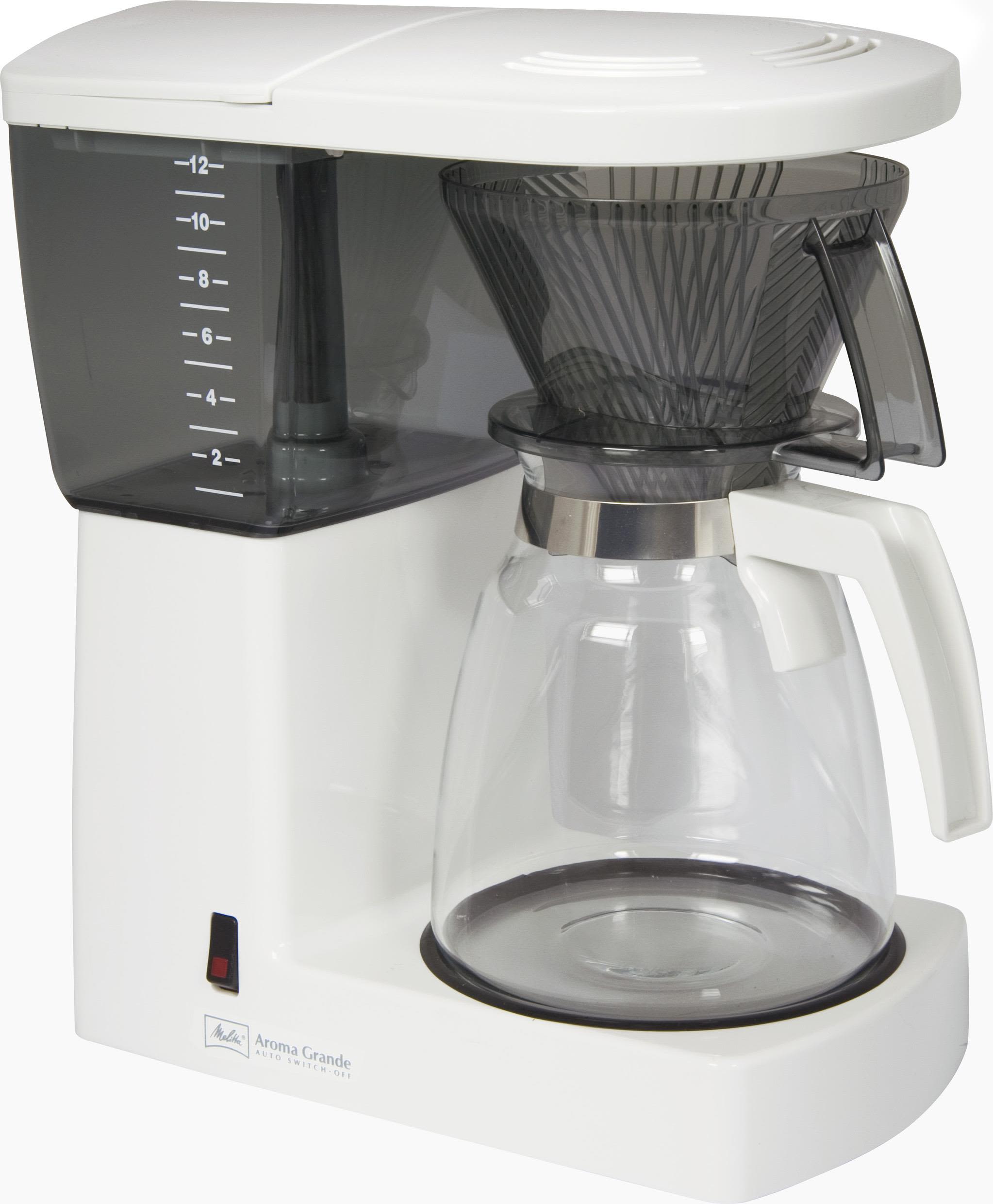 Melitta Excellent Grande Kaffemaskine hvid, 1100 W