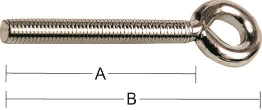 Habo 71688 Skruvögla 5002 Z M6x40 mm, 5-pack