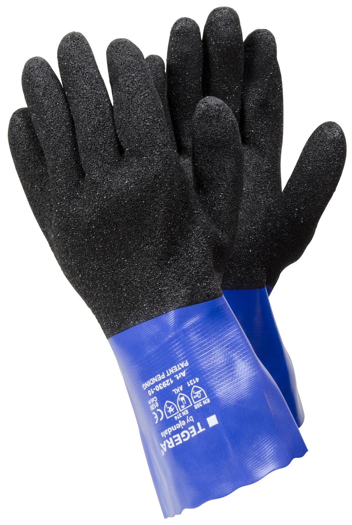 Tegera 12930 Kemskyddshandske PVC, nylon 10