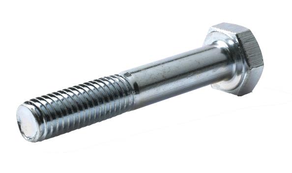 REYHER 009318100160260 Sekskantskrue M16 M6S 8.8, FZB ISO 4014 16x260 mm, 1-pakning
