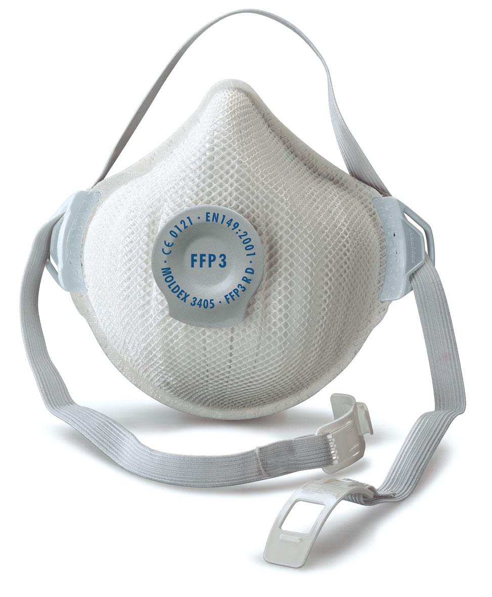 Moldex Air P3 3405-12 Halvmask med ventil