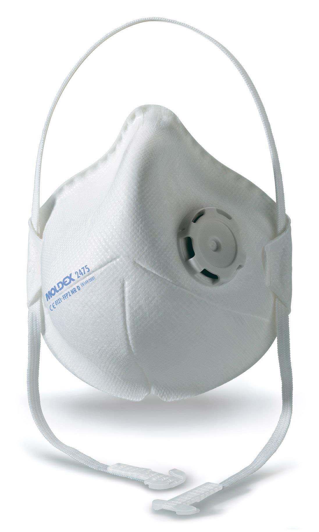 Moldex 2475 Halvmask vikbar med ventil