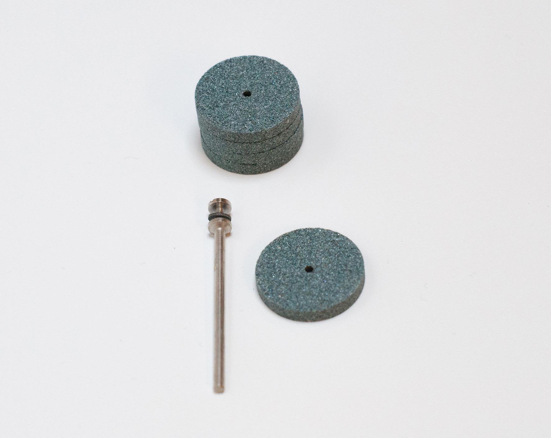 Proxxon 28304 Slipskiva kiselkarbid, 22x3 mm, med hållare