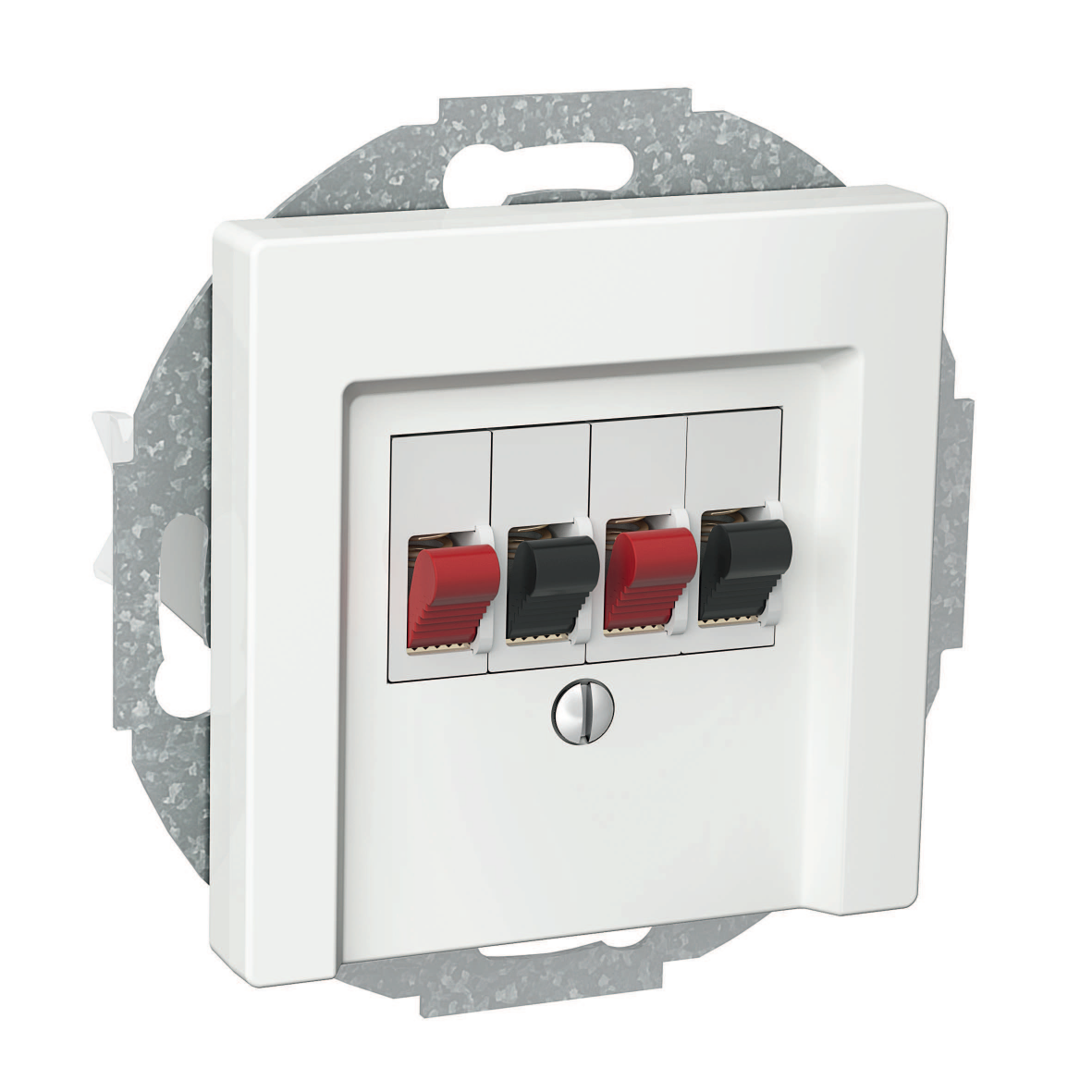 Schneider Electric WDE002915 Høyttaleruttak 76 x 62 x 76 mm Hvit