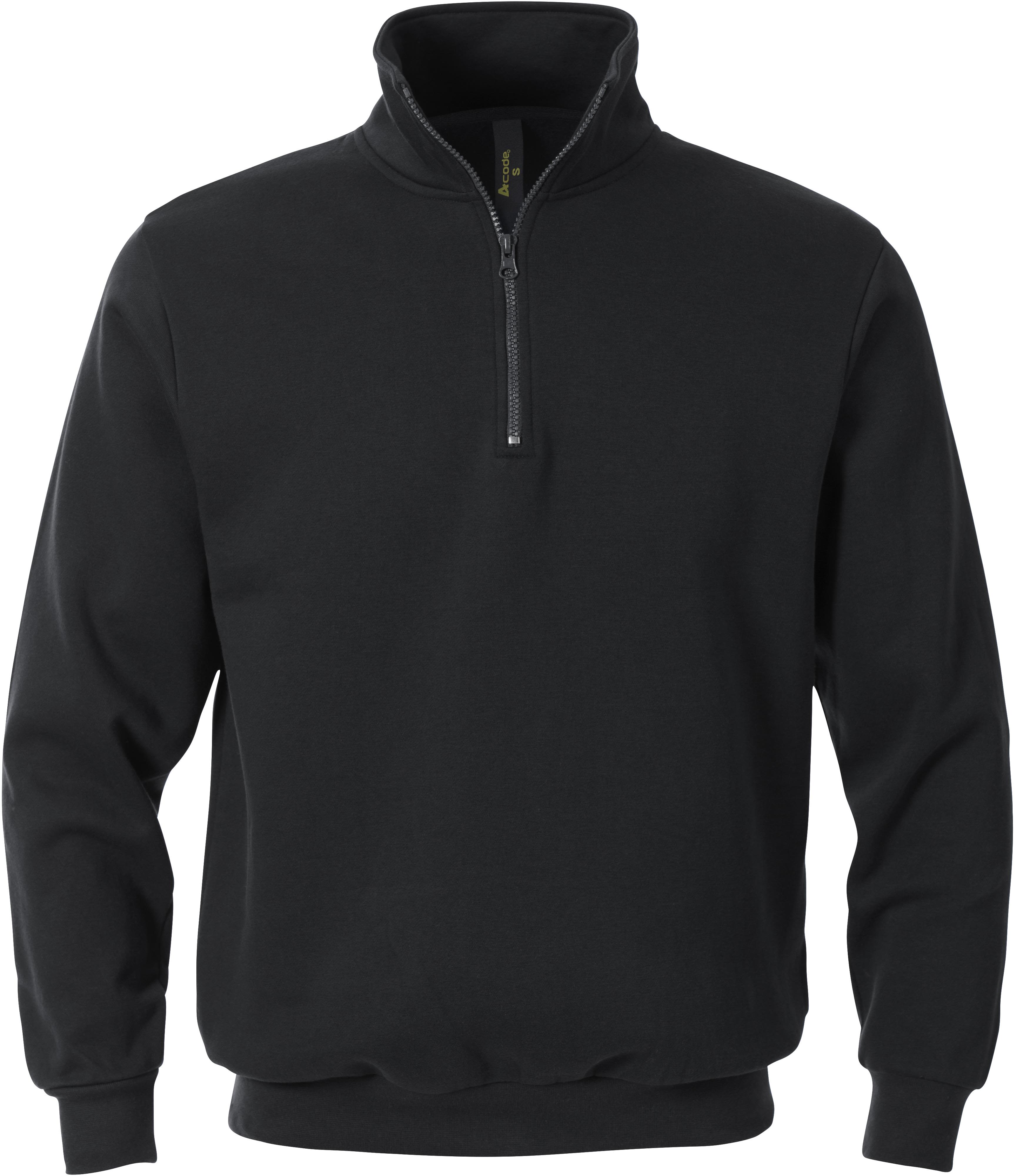 Fristads 1737 SWB Sweater sort Sort