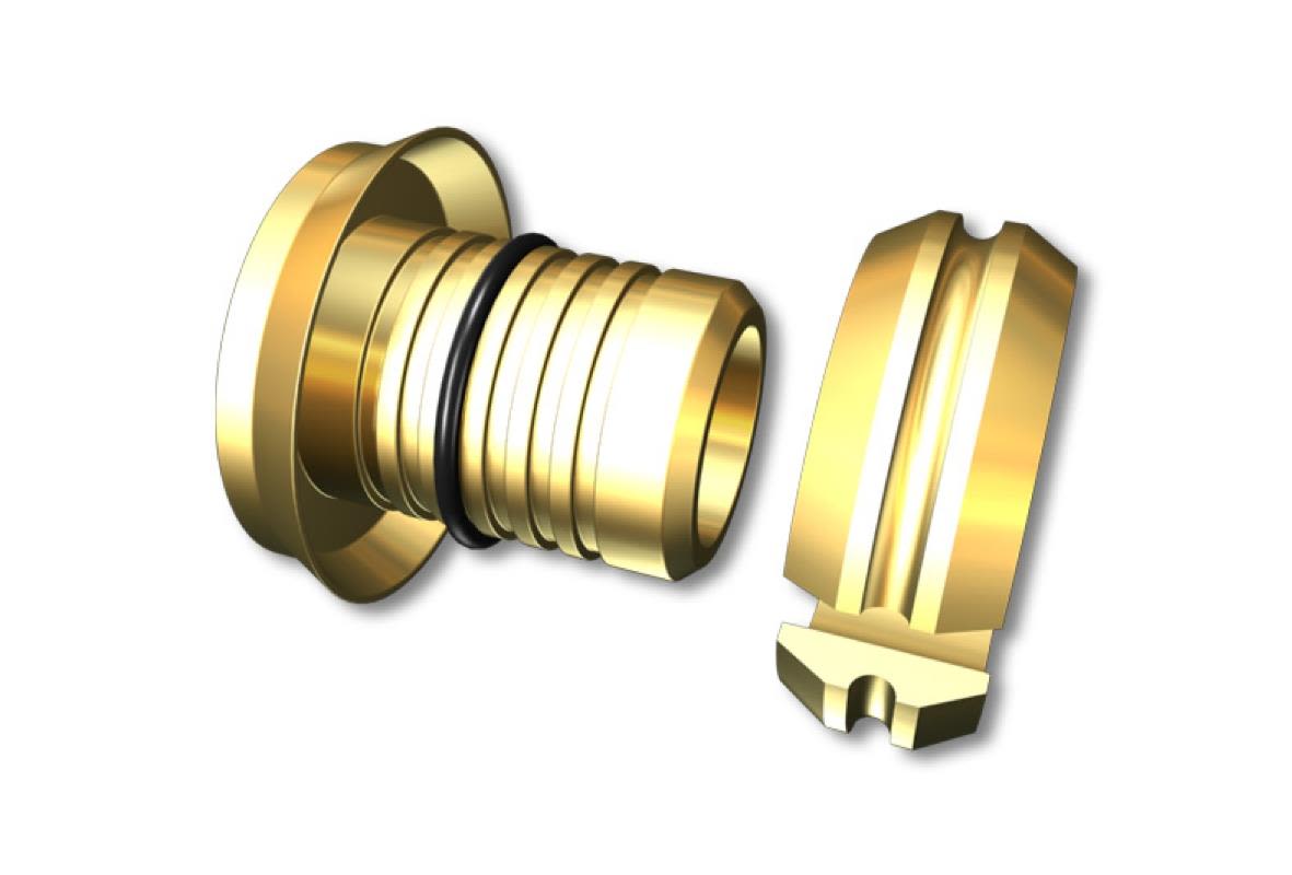 LK Systems 4814398 Kopplingsset mässing 25 x 28 mm
