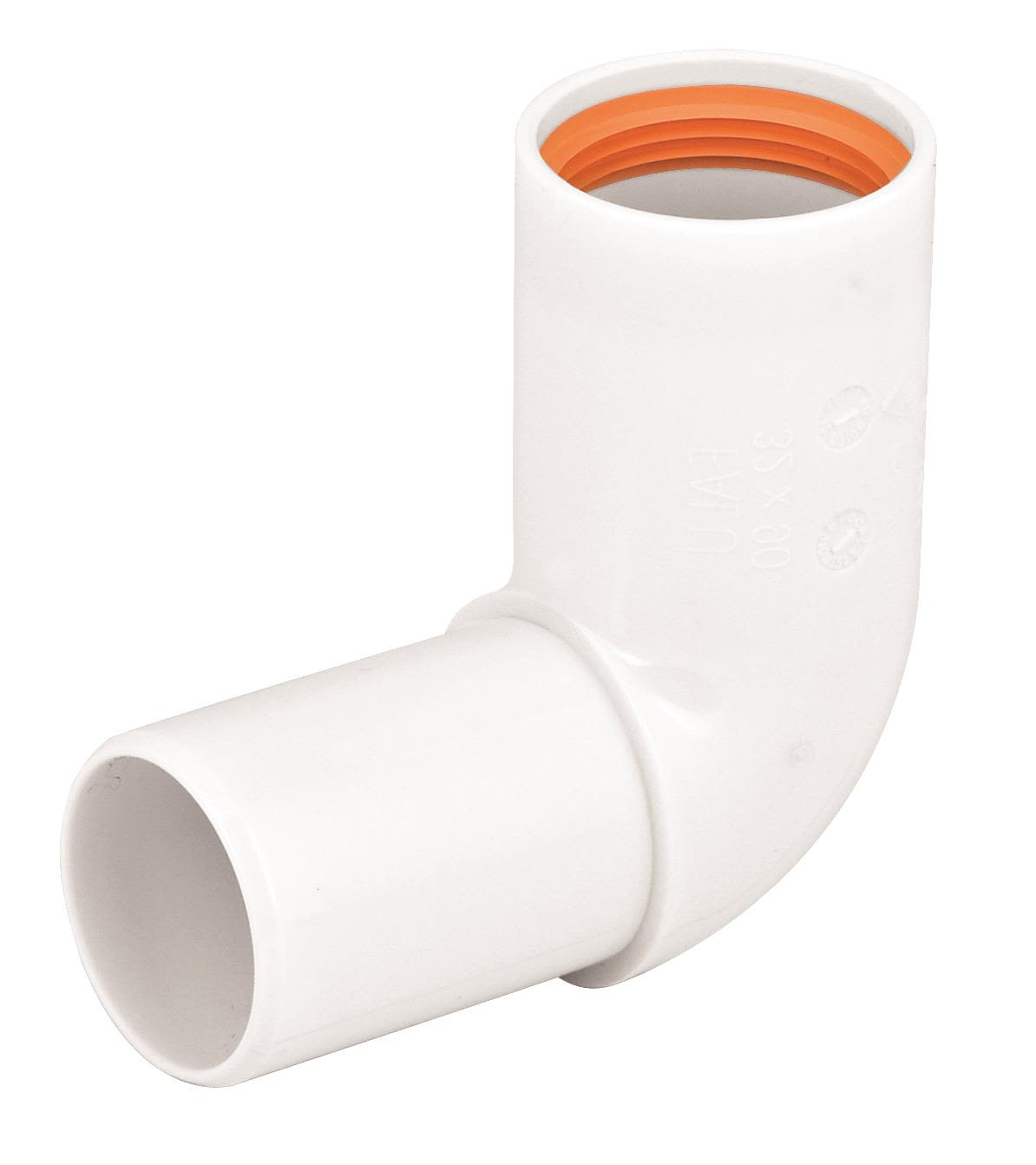 Faluplast 74260 Böj 90°, enkelmuff 40 mm