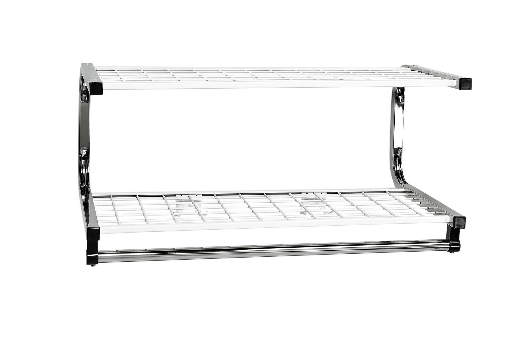 Habo 7000 Hattehylle hvit 800 mm