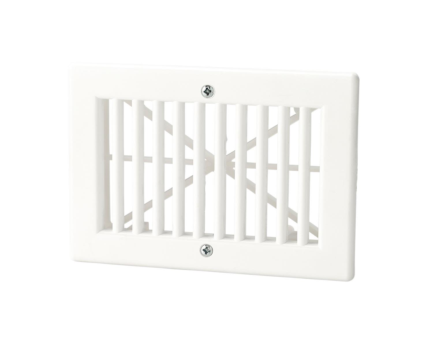 Habo 912 Evakueringsgaller vit 150 x 150 mm