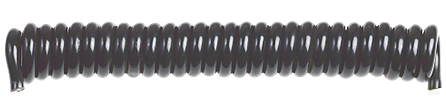 Rutab 2404142 Spiralkabel olje- och fettbeständig