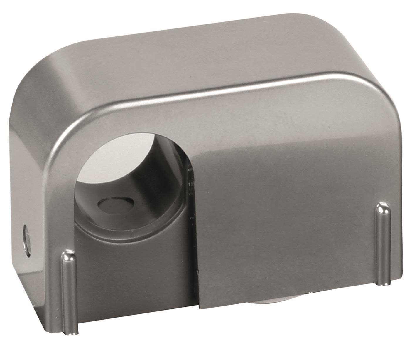 Faluplast Snap 14107 Rörklämma matt krom, 10-pack Enkel