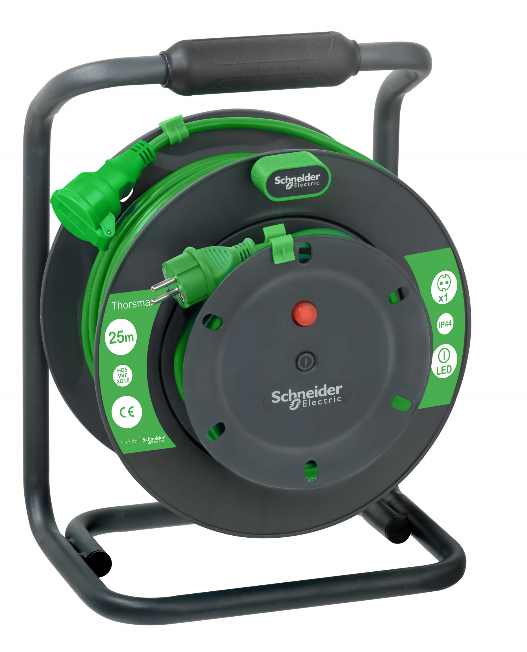 Schneider Electric IMT Förlängningskabelvinda 1,5 mm², 25 m