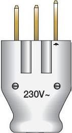 Norwesco 571018 Stickpropp 230 V, 25 A