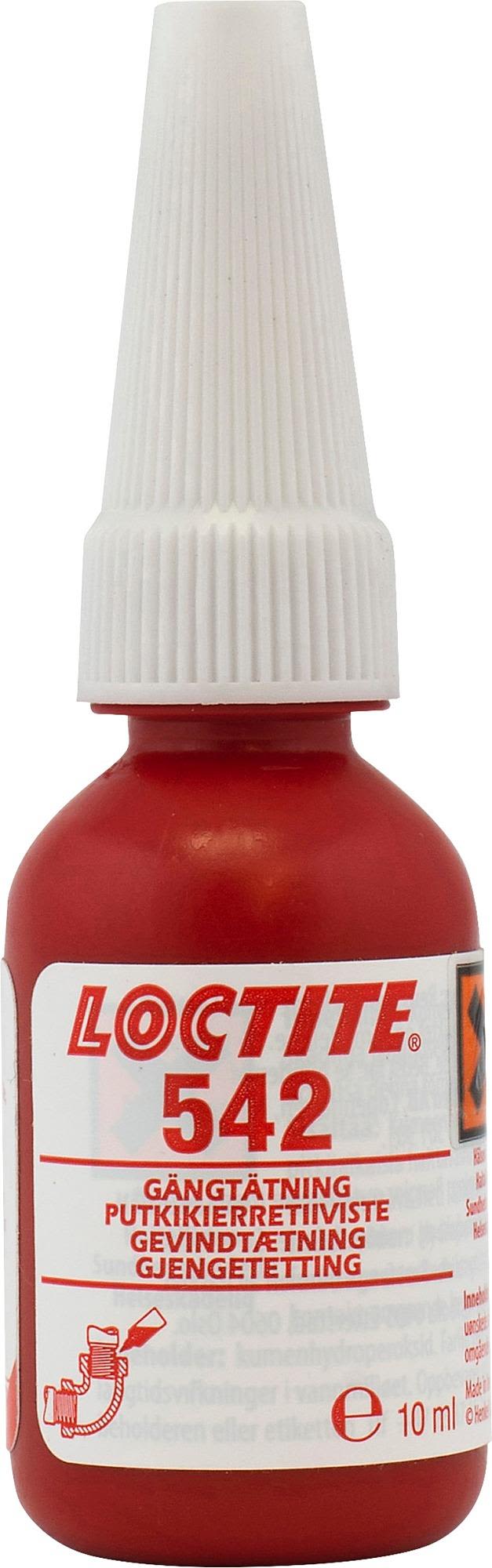 Loctite 542 Gängtätning för hydraulik och tryckluft, medelhög 10 ml
