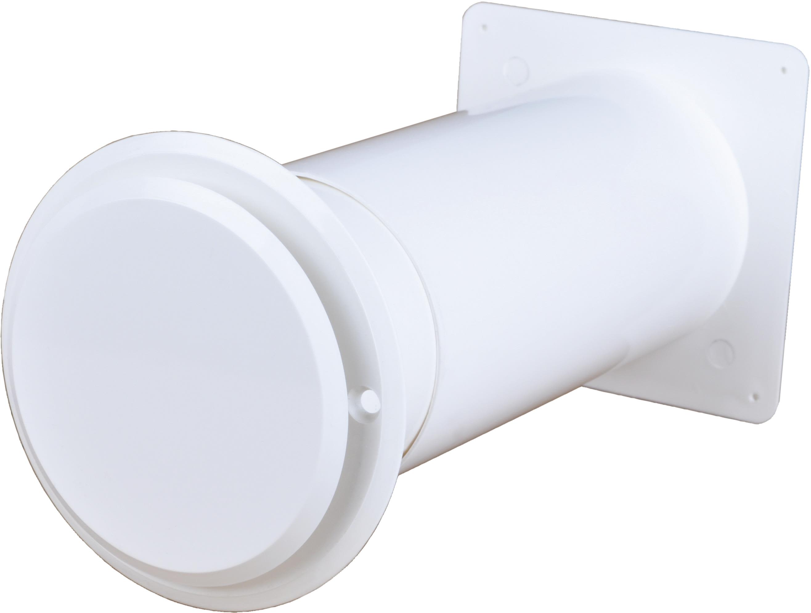 Flexit 02299 Skåpventil 80 mm, vit