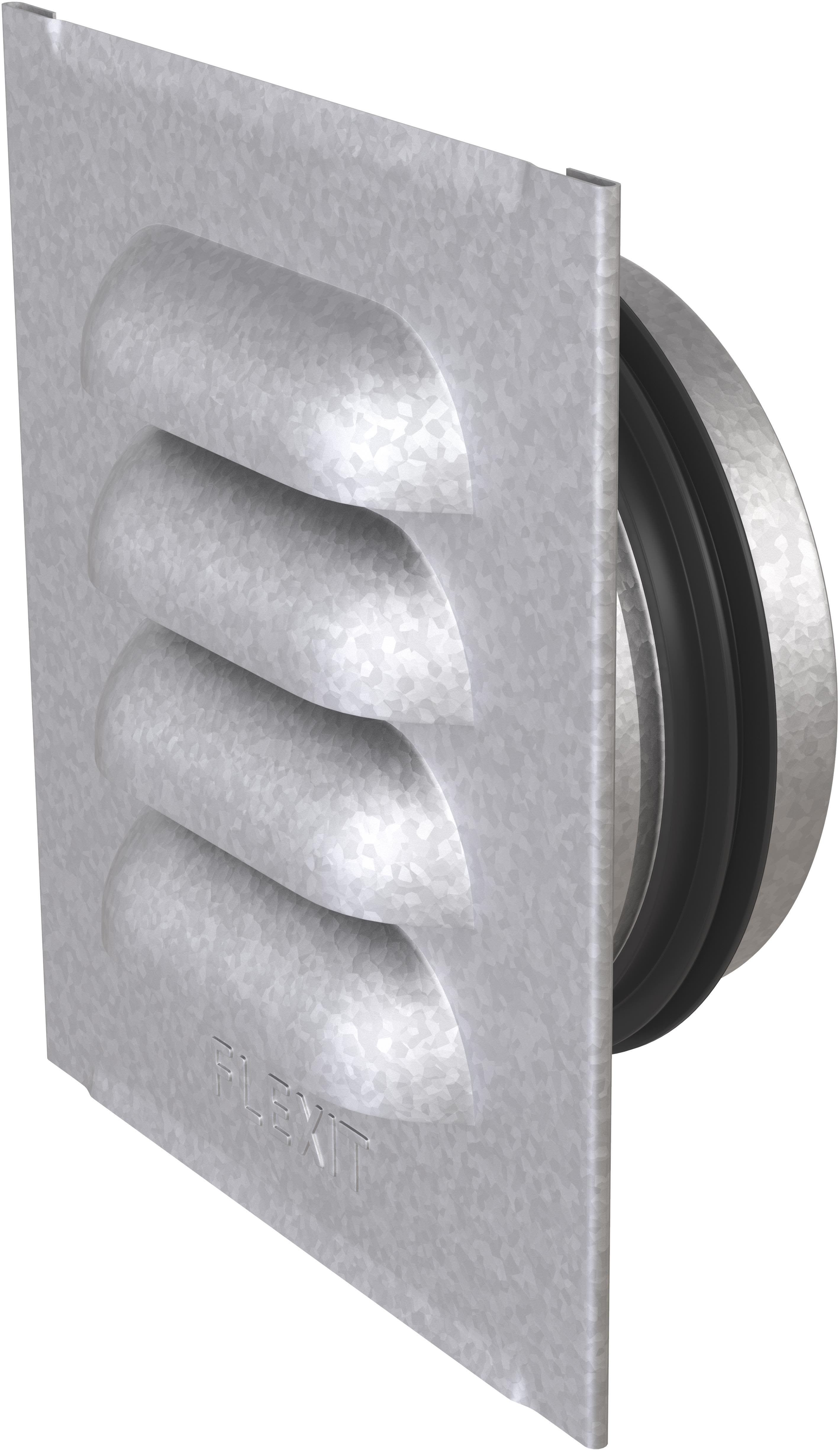Flexit 02332 Ventilgaller med nippel 153 x 153 mm