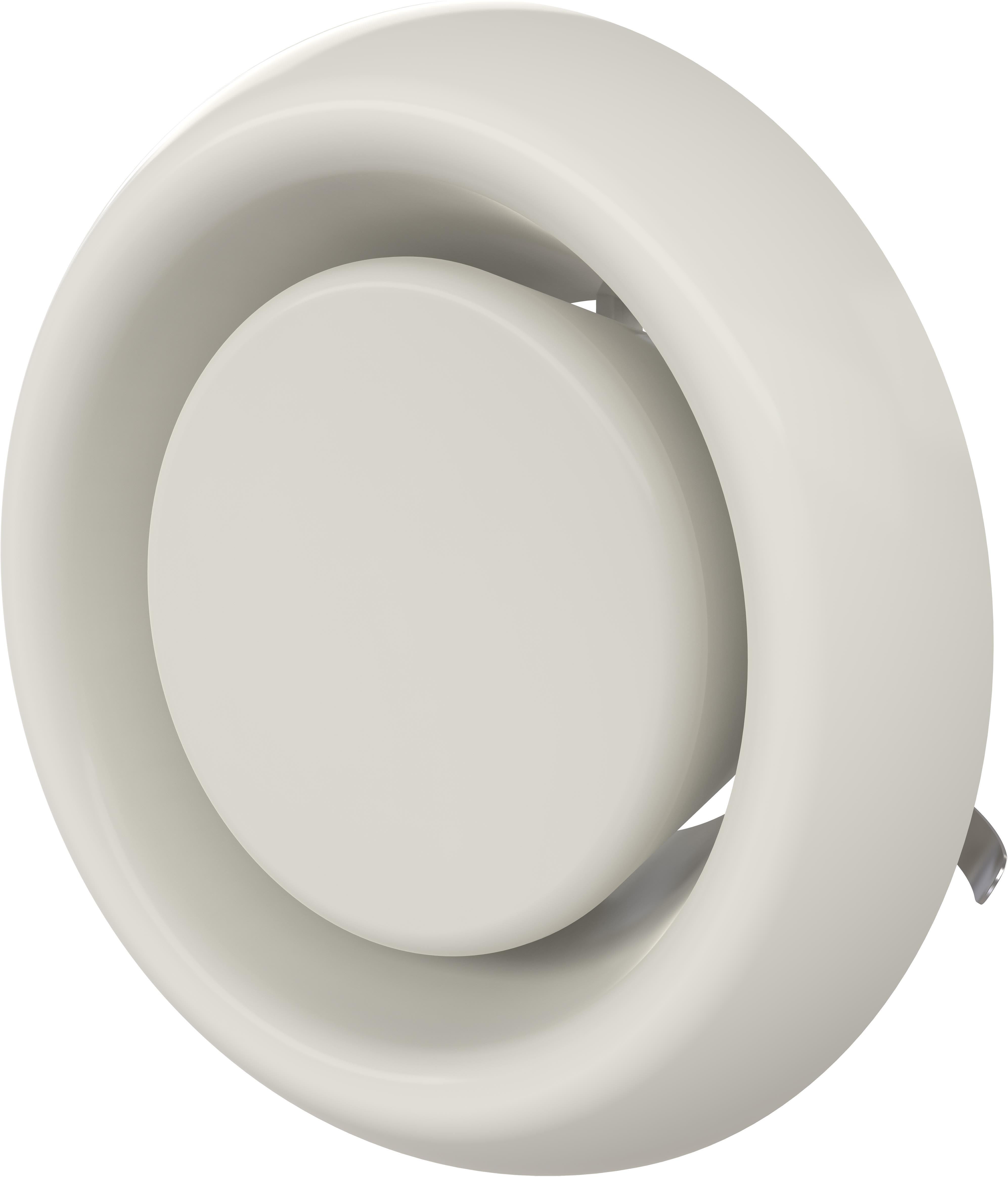 Flexit 02703 Avtrekksenhet hvit 100 mm