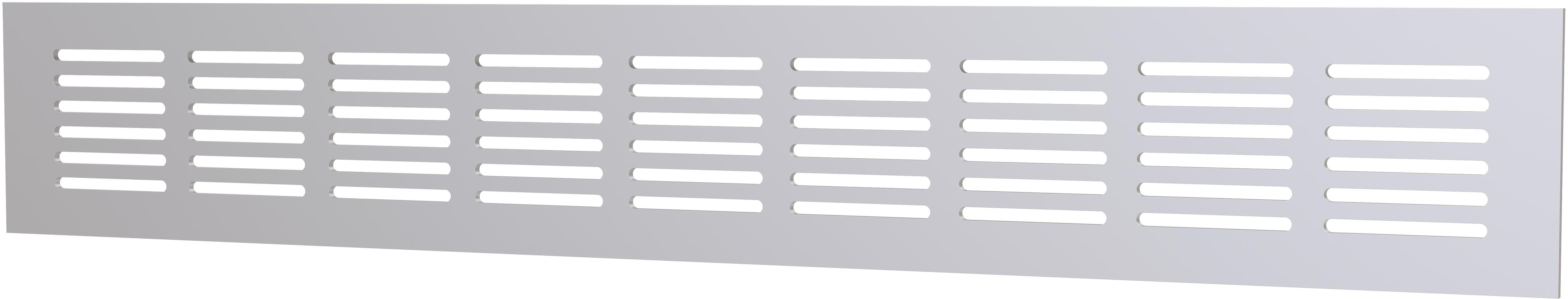 Flexit 101311 Överströmningsgaller 400 x 60 mm Aluminium
