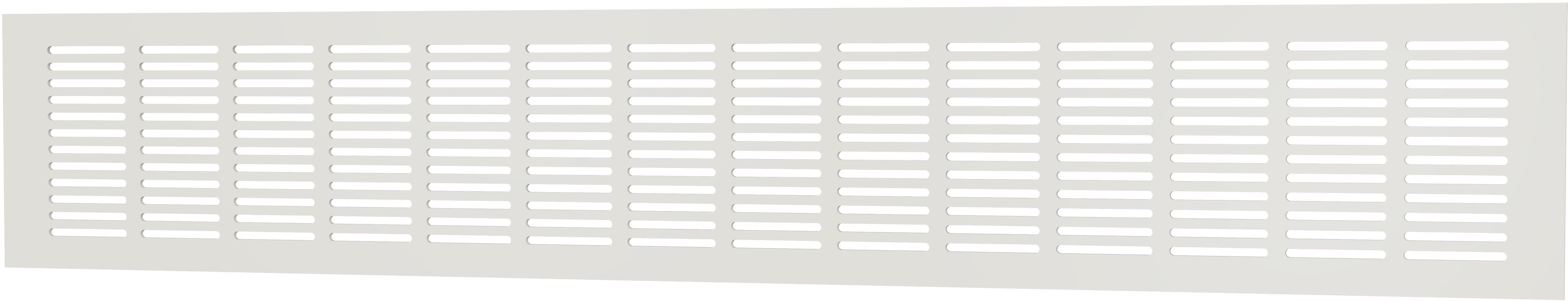 Flexit 101312 Överströmningsgaller 600 x 100 mm Vit