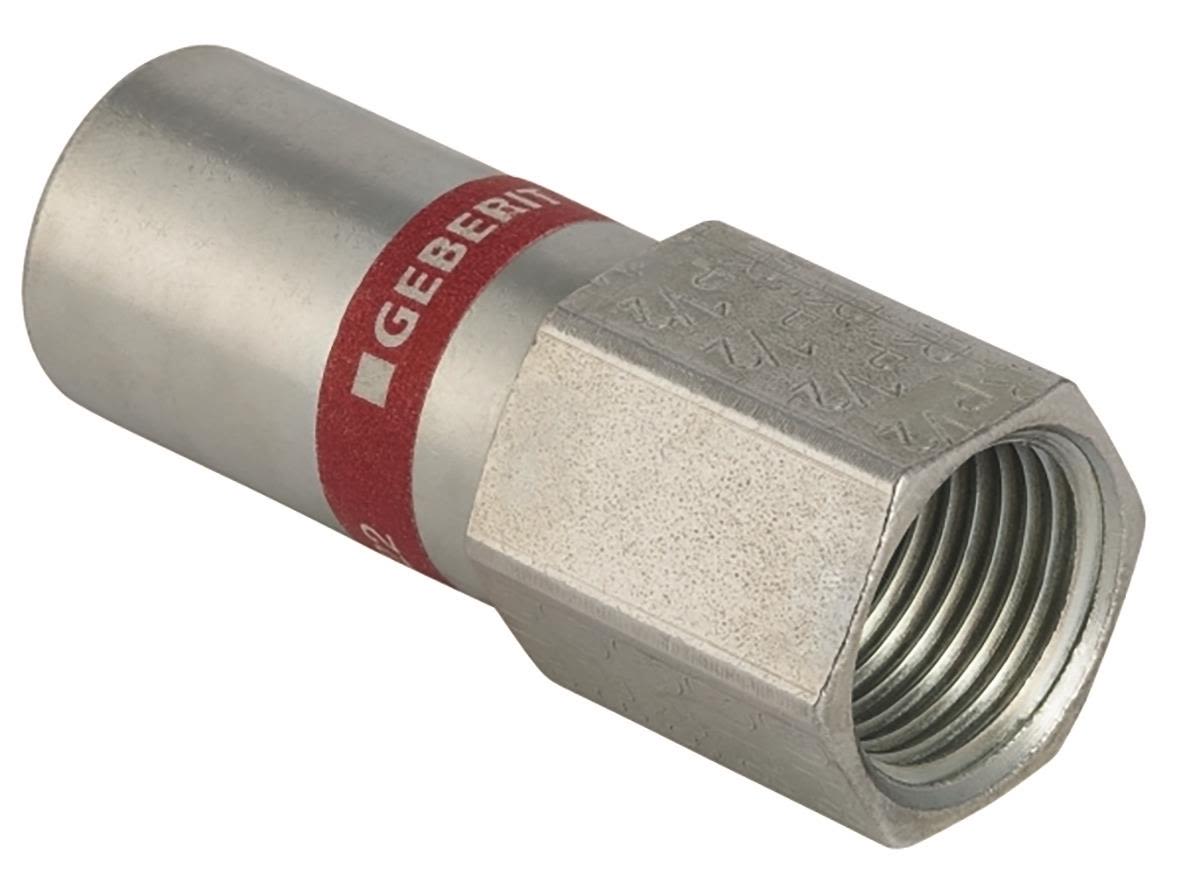 Geberit 1551038 Overgangsnippel innv. gjenge, slettende 22 x 15 mm