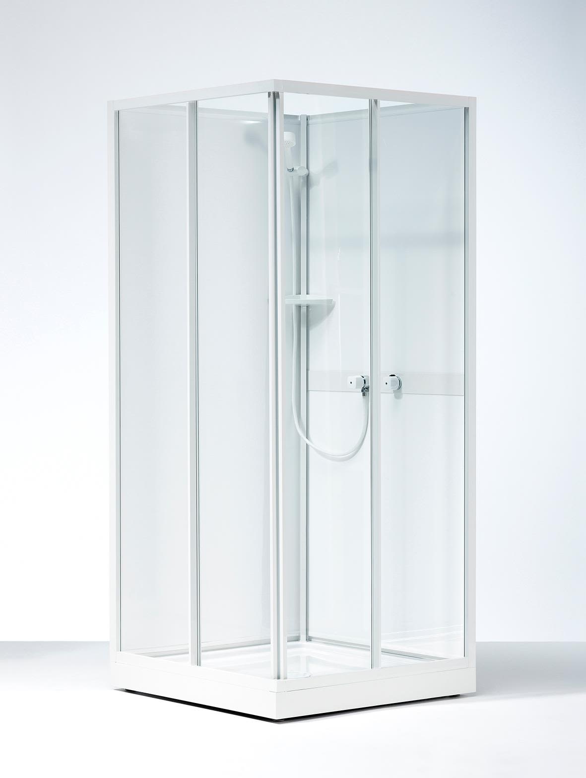 Contura Next NKH 99 VS Duschkabin styrén 900 x 900 mm