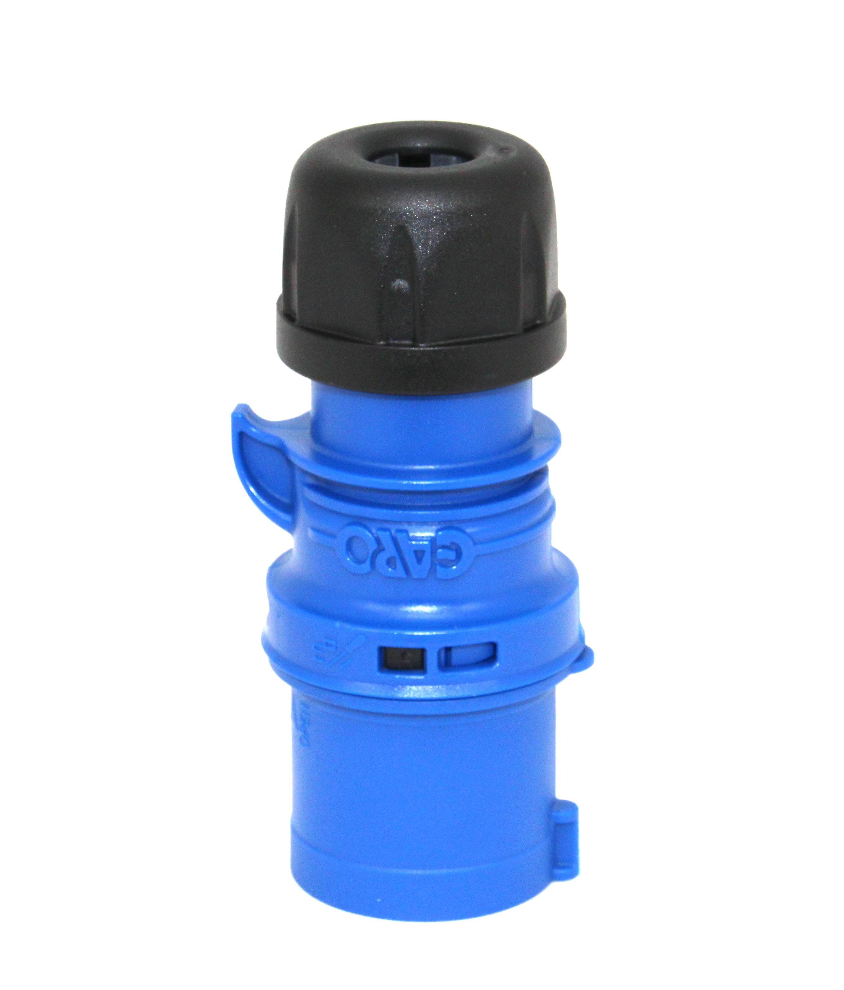 Garo P 316-9 S Stickpropp IP44, 4-polig, 16A Blå, 9 h