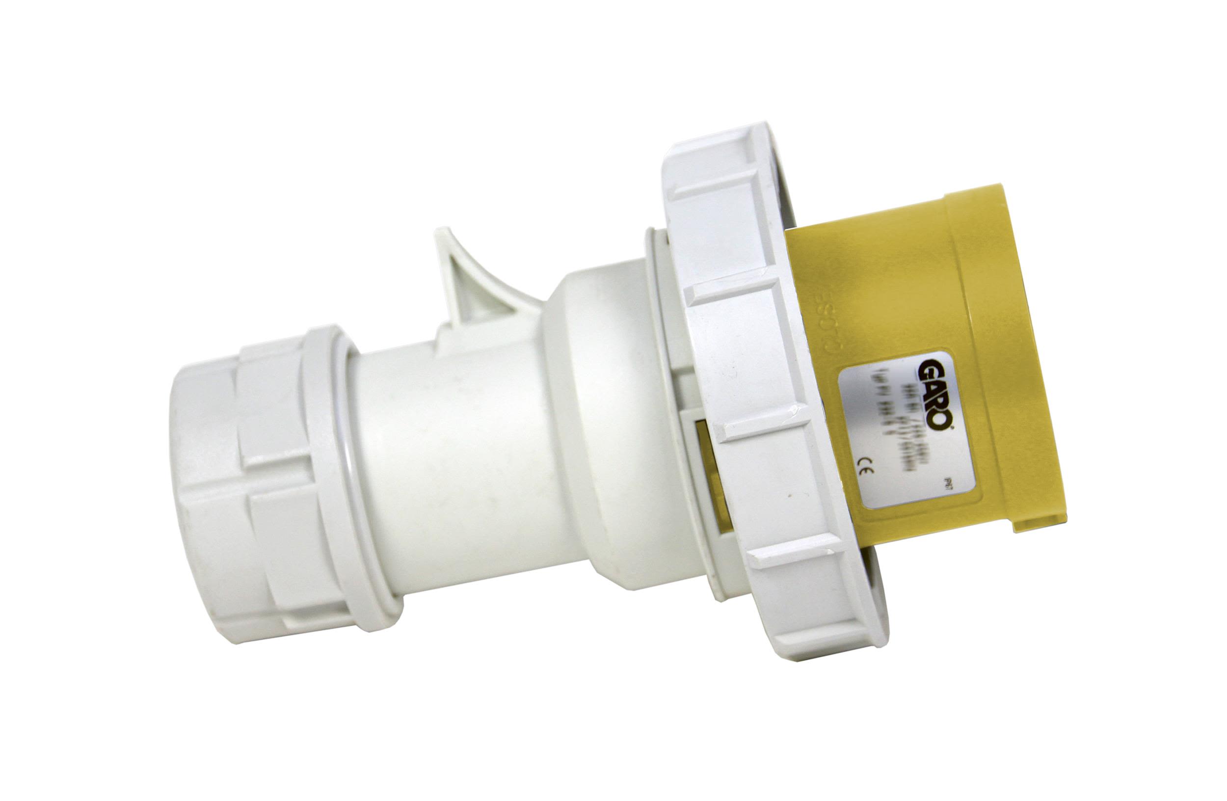 Garo PV 332-4 S Stickpropp IP67, 3-polig, 32A Gul, 4 h