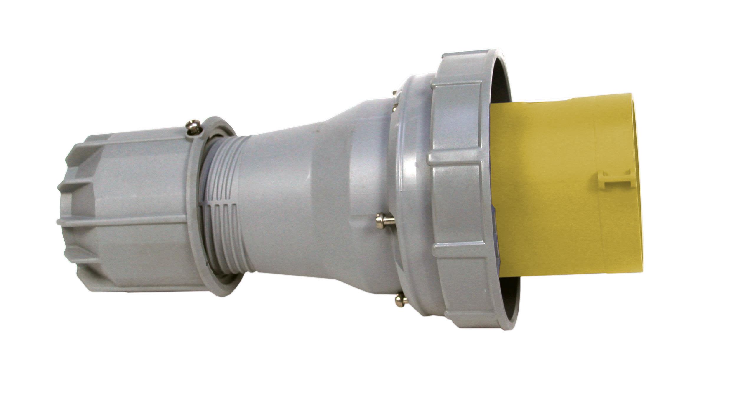 Garo PV 463-4 S Stickpropp IP67, 5-polig 63A 110 V, gul, 4 h