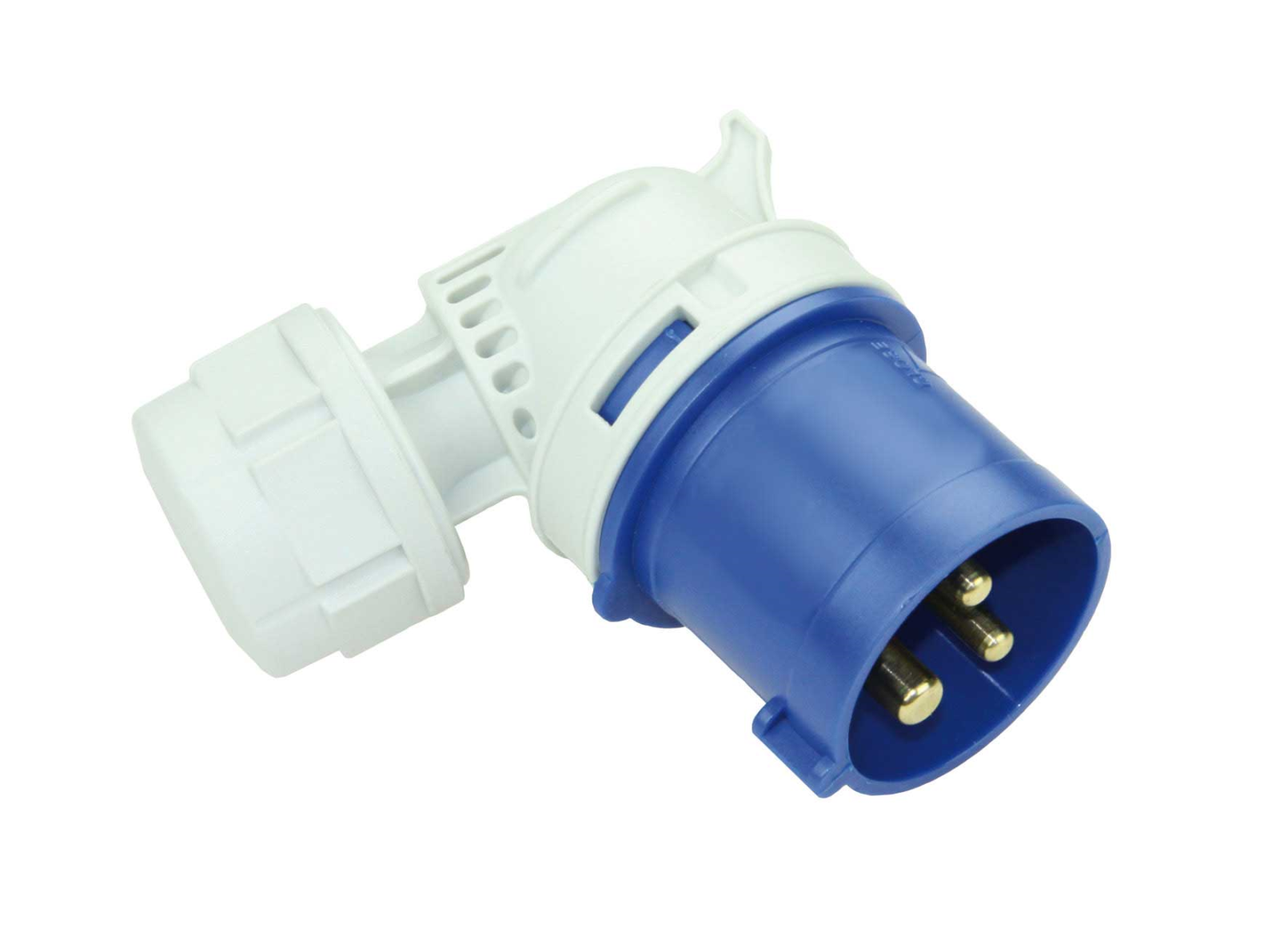 Garo PA 216-6 S Stickpropp IP44, vinklad, 3-polig, 16A, 6h