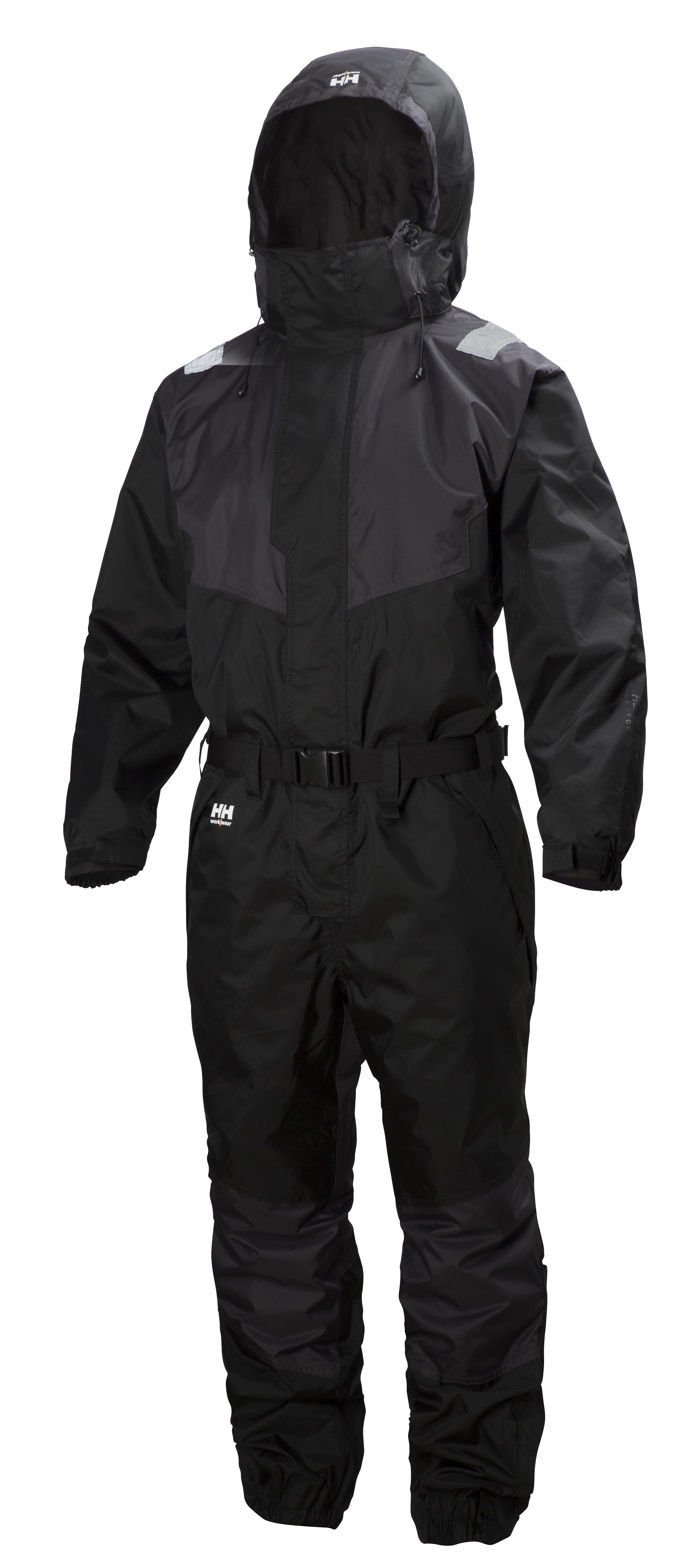 Helly Hansen Workwear Ebenholts Leknes Vinteroveralls sort, med reflektor Sort
