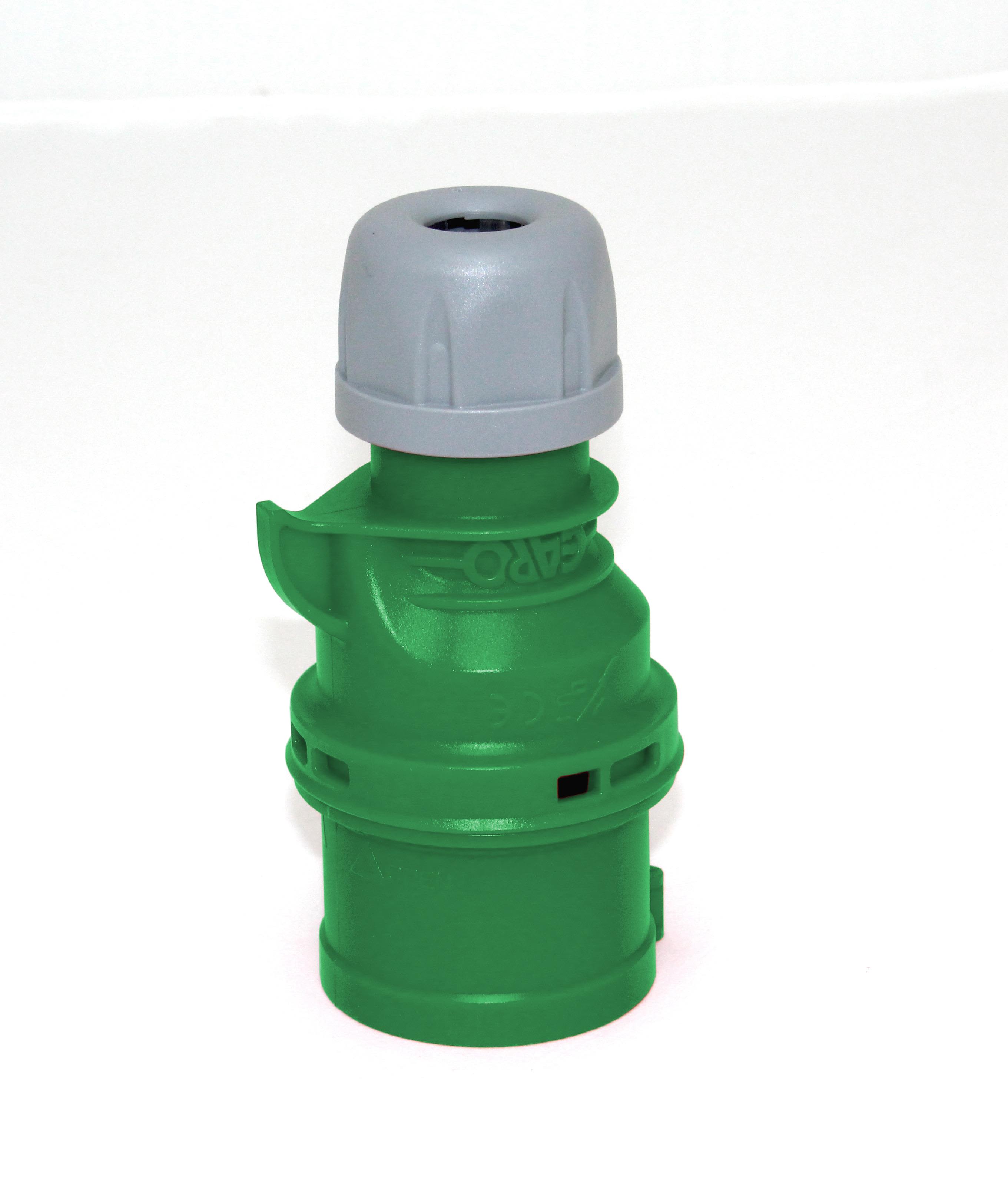 Garo P 416-2 Q Stickpropp IP44, 5-polig 16A, Quick Grön, 2 h