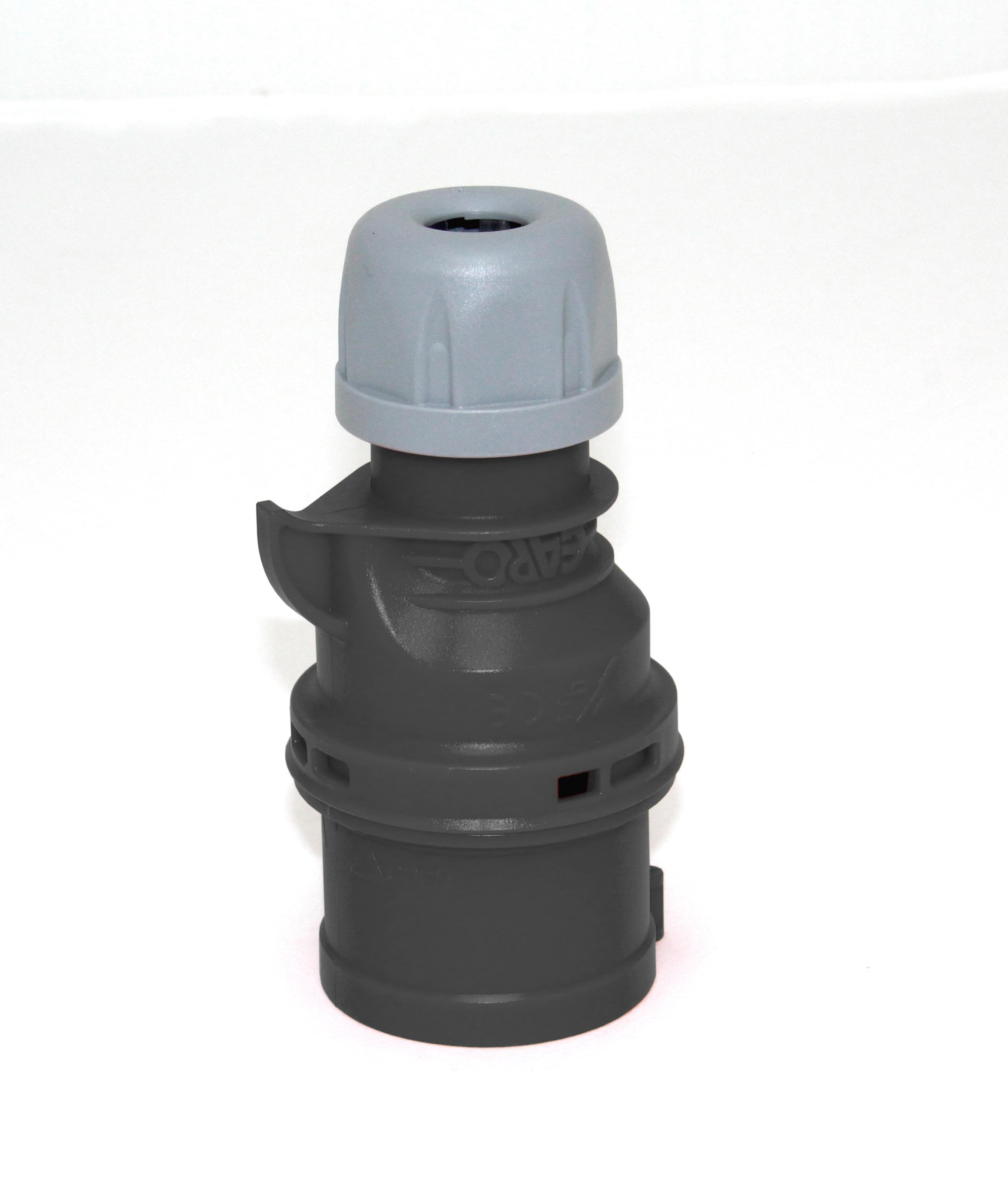 Garo P 416-5 Q Stickpropp IP44, 5-polig 16A, Quick Svart, 5 h
