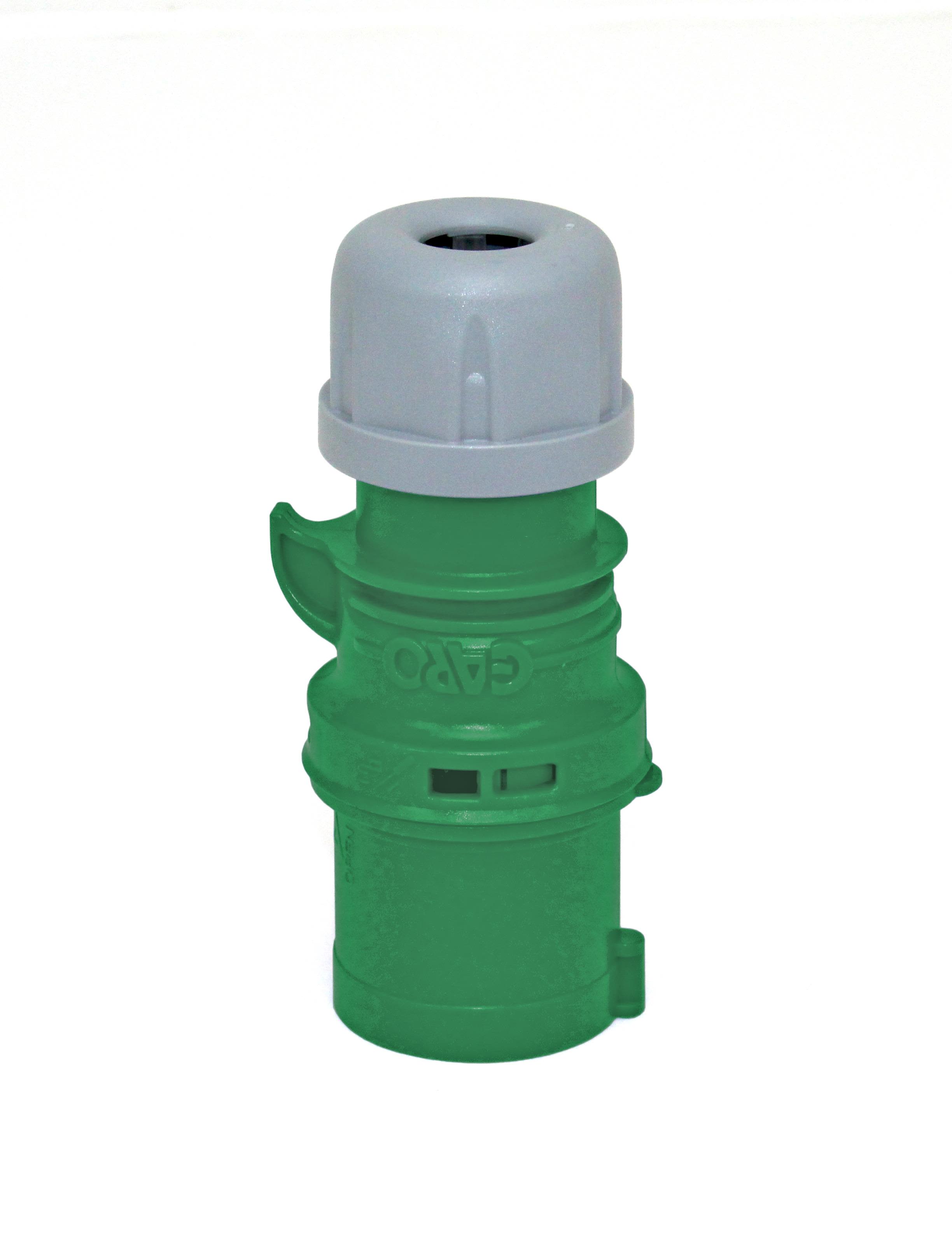 Garo P 232-2 Q Stickpropp IP44, 3-polig 32A, Quick Grön, 2 h