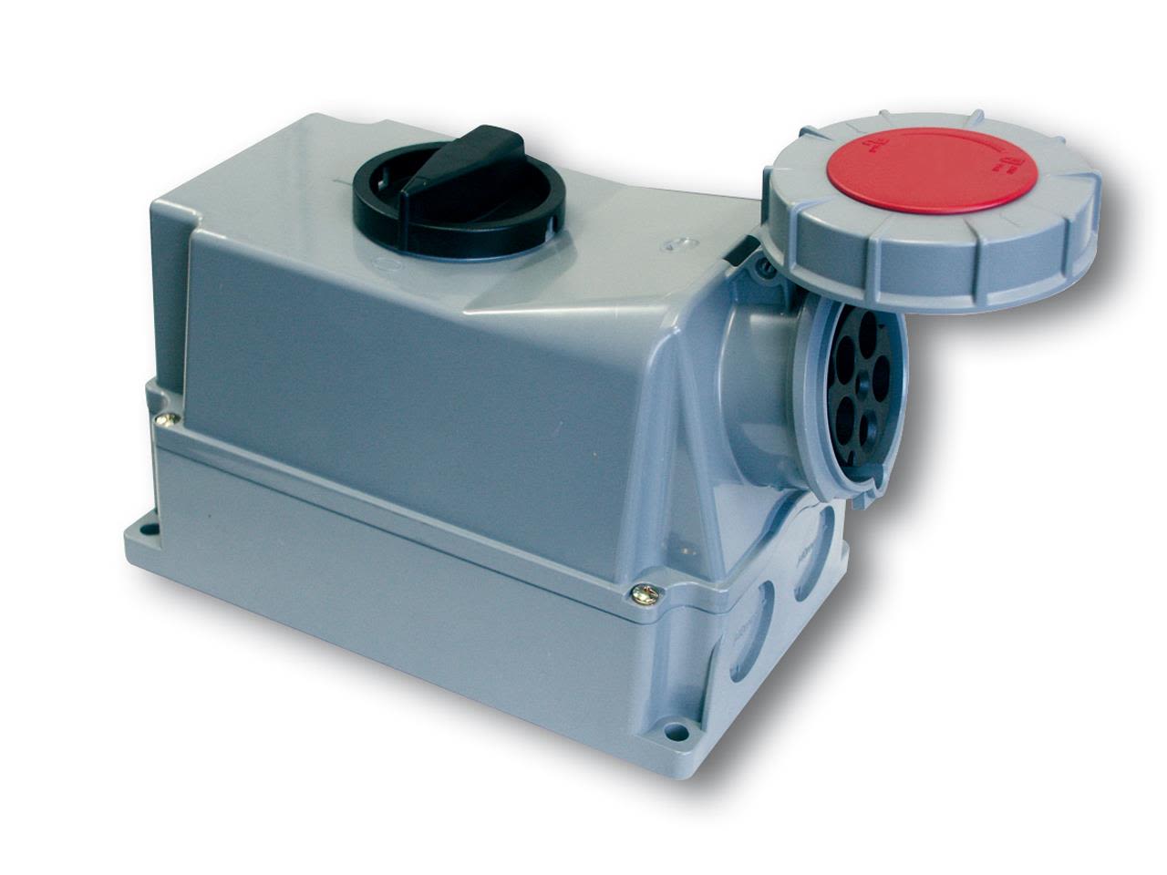 Garo UBV 263-6 Uttag 63A, blockerat 3 poler