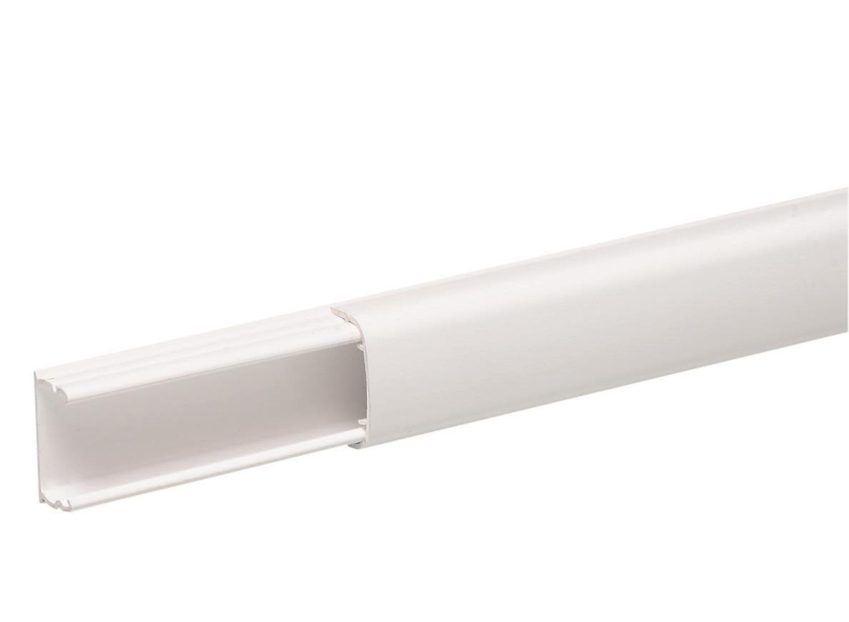 Schneider Electric ISM14130P Installationskanal 20 x 12 x 2100 mm, vit Bottenperforering