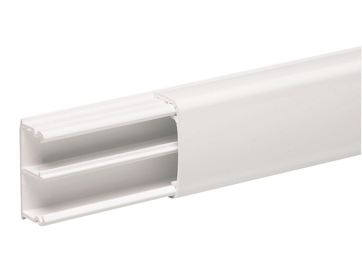 Schneider Electric ISM14430P Installationskanal 35 x 18 x 2100 mm Vit, plast