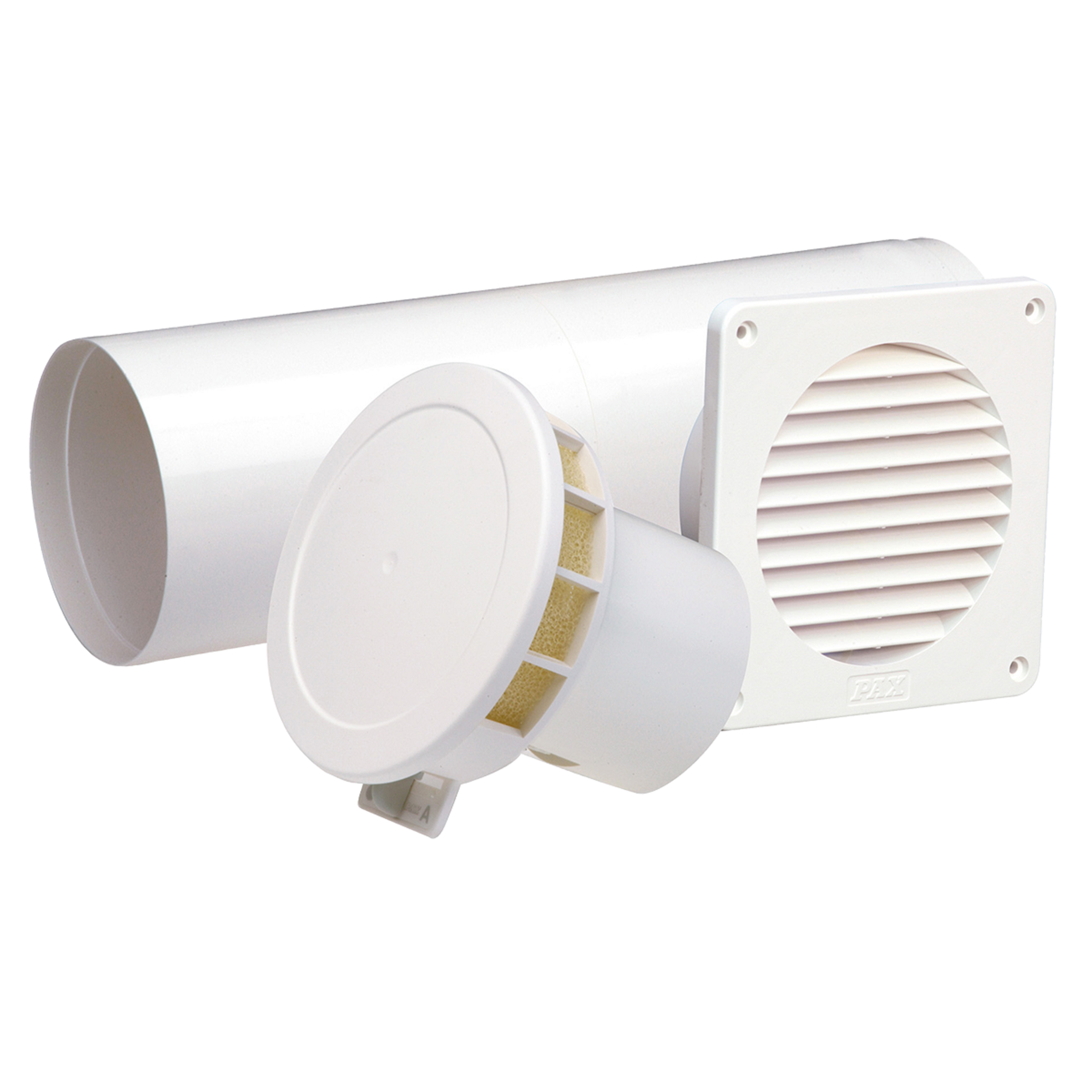 PAX 2602-5 Tilluftspaket manuell, rund Ø100 mm