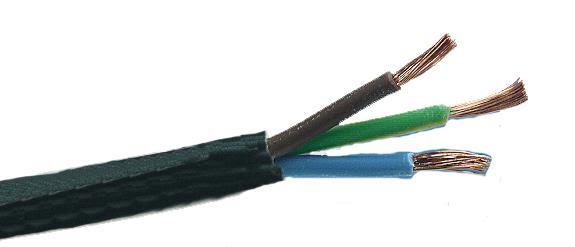 Gelia 40000374 Kabel SKK 3G0,75 mm², 100 m spole Svart