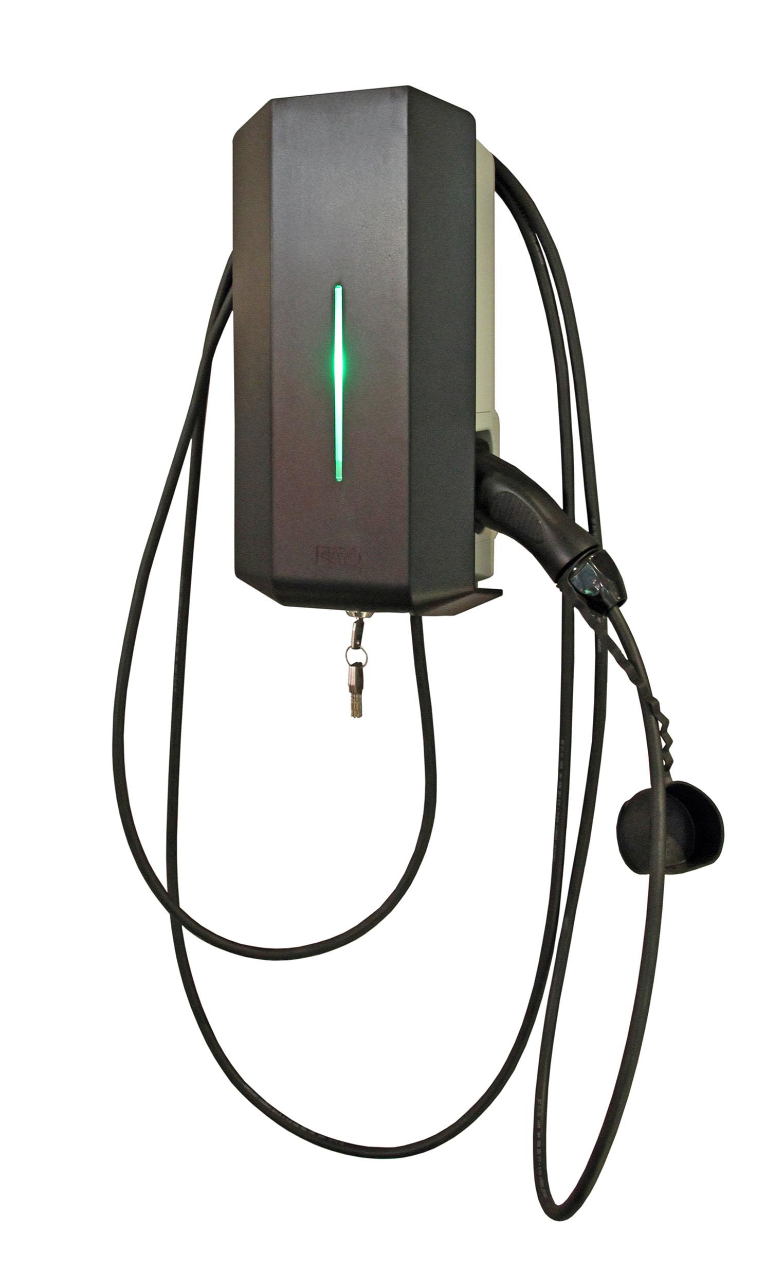 Garo GLB-DCM-T237FC-A Laddbox fast T2-kabel, 3,7 kW, 1-fas