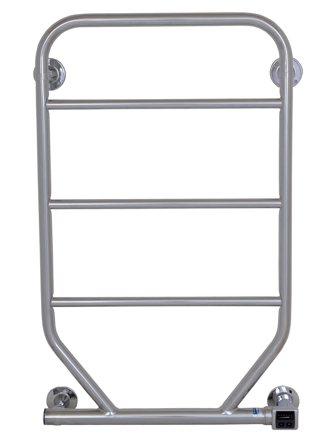 Somatherm Taserud CMB40-ST Handdukstork med ljusdiod, 810 x 530 mm, krom Inbyggd strömbrytare och förinställd termostat