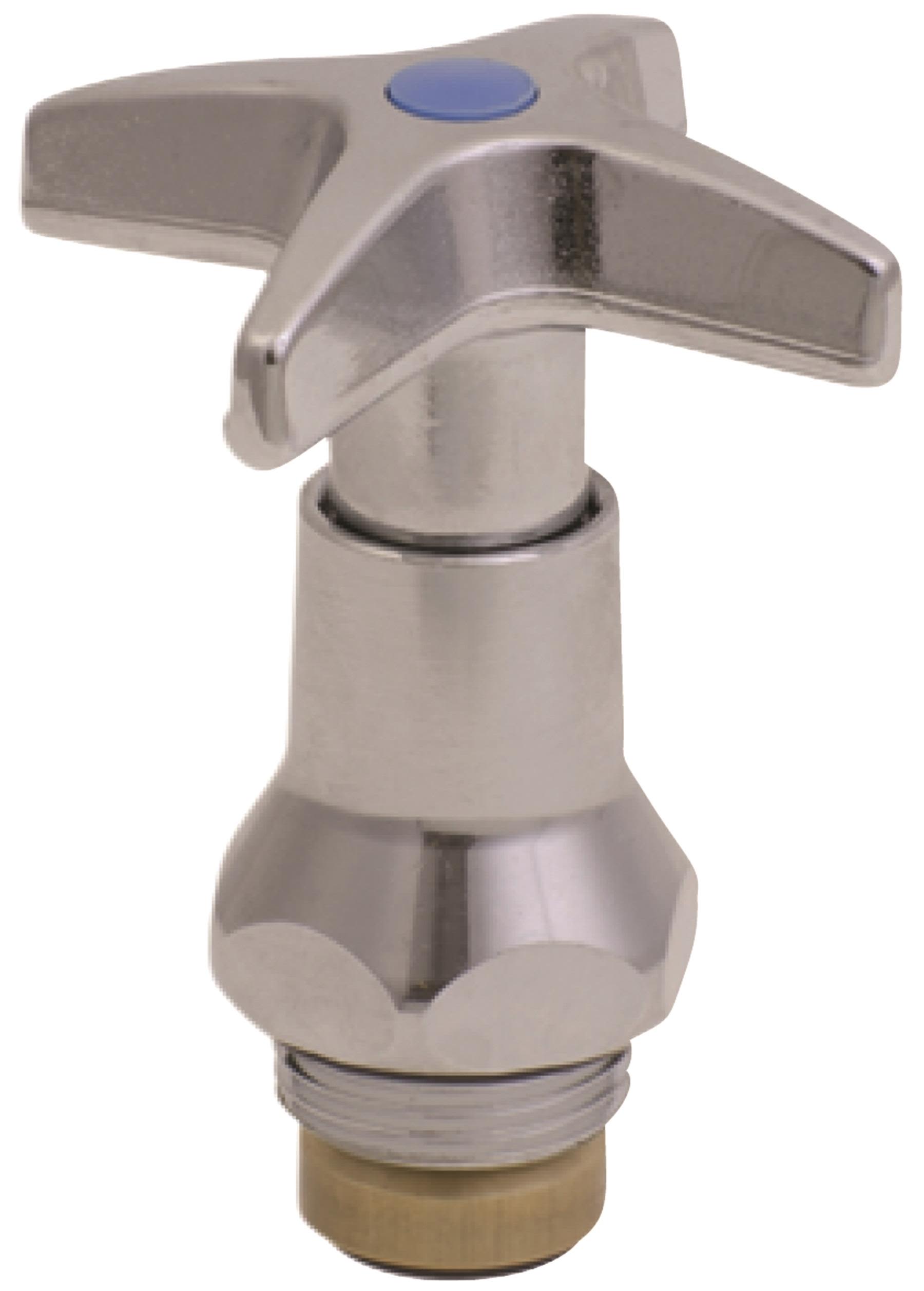 Mora 600060 Ventilöverstycke med metallratt Blå