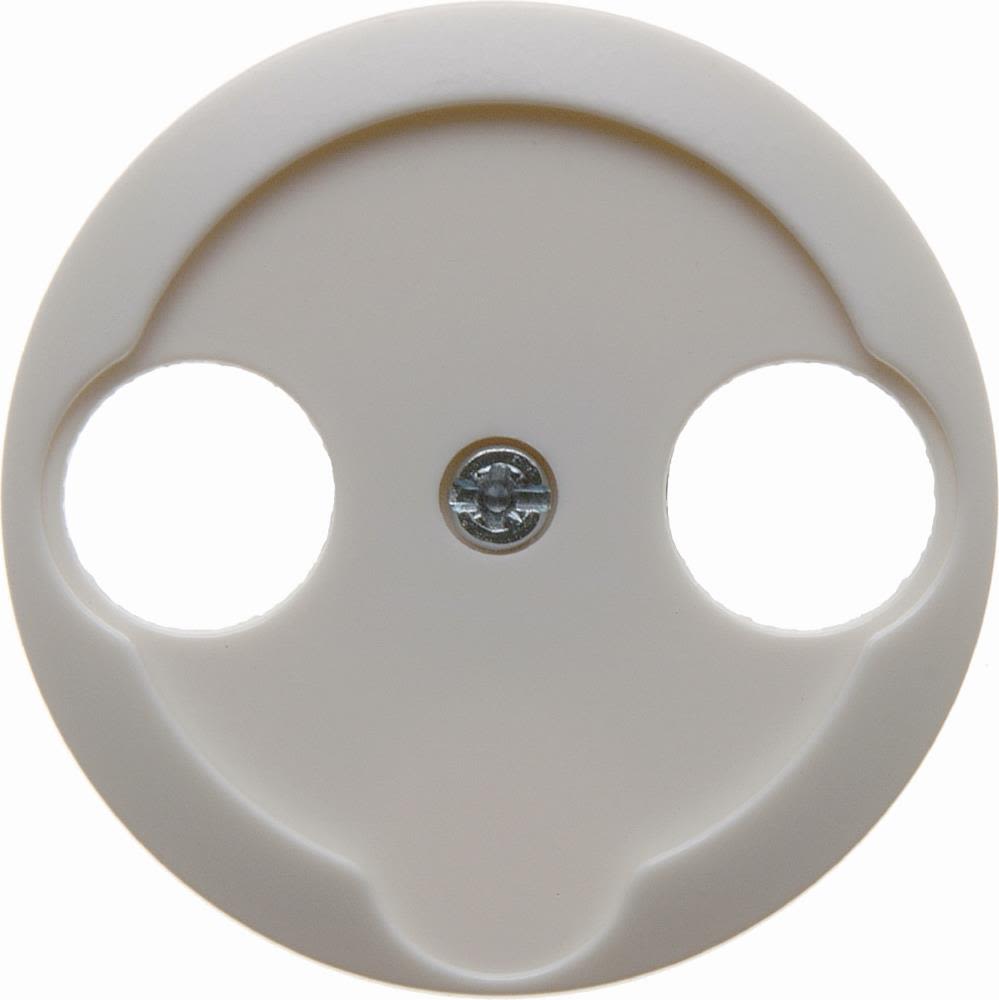 Hager 103921 Centrumbricka R/TV Svart