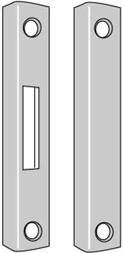 ASSA 2592 Slutbleck till skåplås 2592