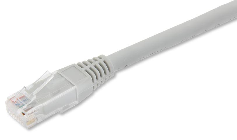 Eurolan 21DL-F6-03WT Patchkabel låsbart skärmad, 3 m