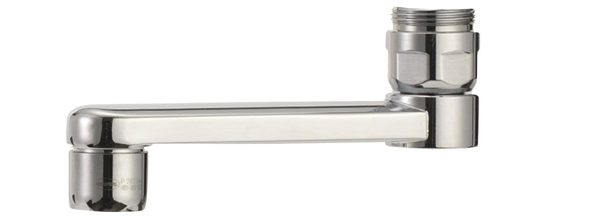 Mora 450293AE Utloppspip för köksblandare 250 mm, svängbar 120°