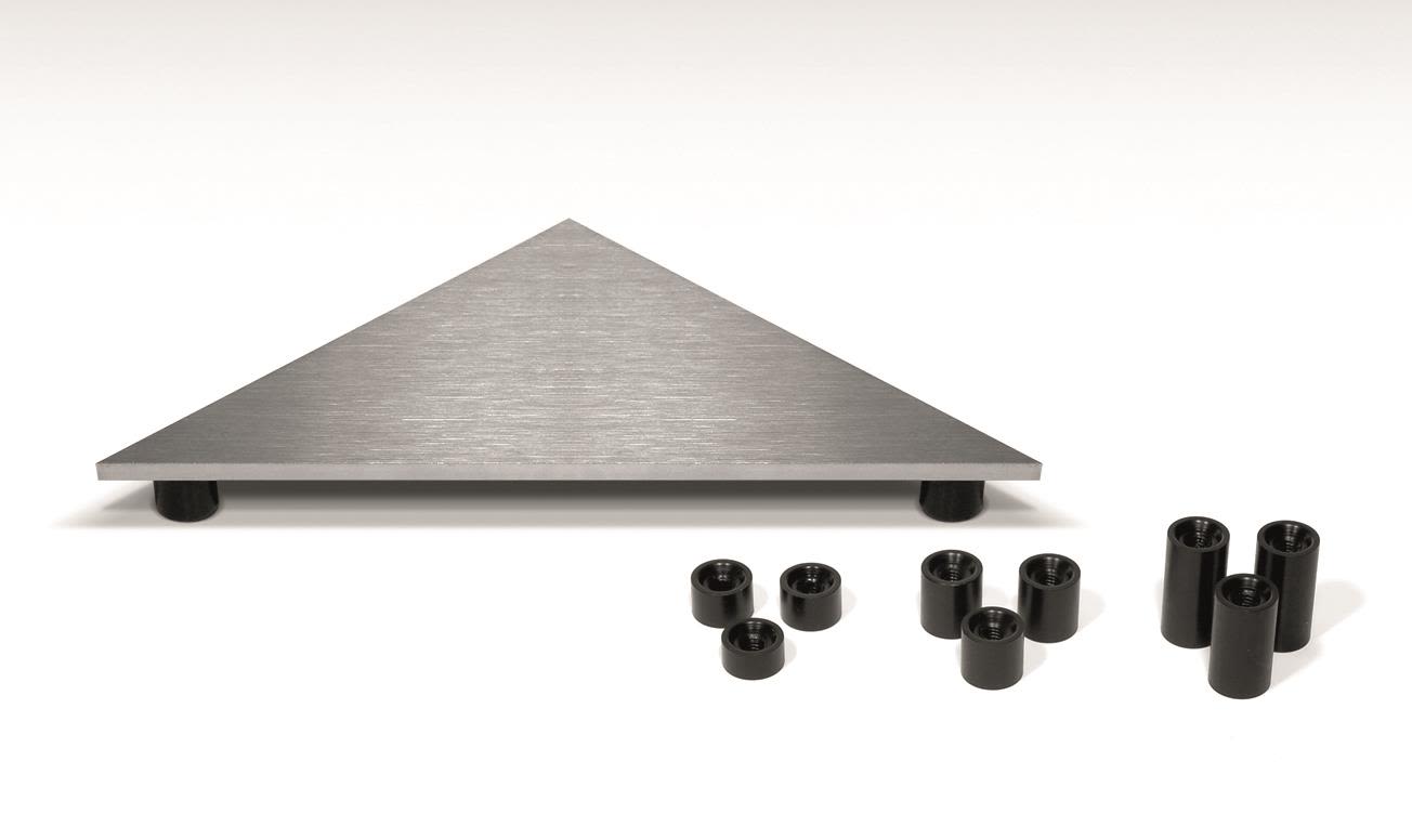 Unidrain HighLine Corner Panel 25 mm, med ramme