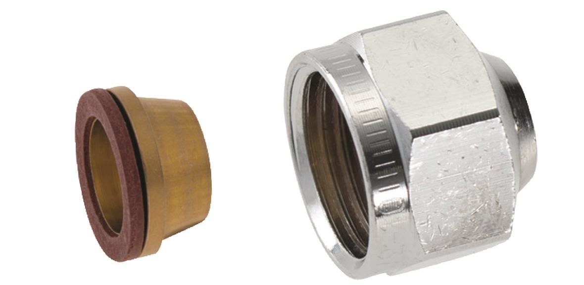 FM Mattsson 6443398 Halvkoppling inv. gänga 12 mm