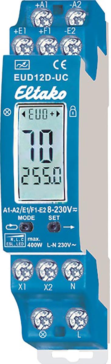 Eltako EUD12D-UC Dimmer 230V, 0-400 VA, IP20