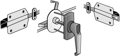 ASSA Fix 1195 Stång 1200 mm