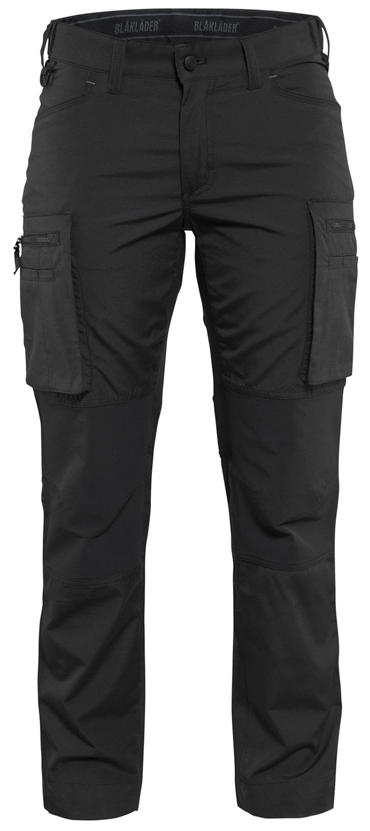 Blåkläder 715918459900C32 Arbeidsbukse med stretch, dame, svart Str. C32
